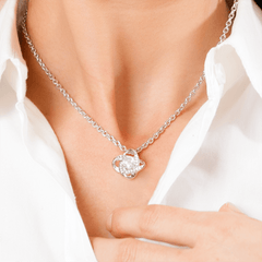 To My Beautiful Daughter – Love Knot Necklace from Mom with Love