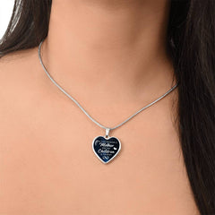 Heart Necklace for Mother – 'The Love Between Mother and Children' Jewelry