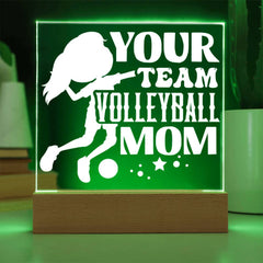 Volleyball Mom – Your Team’s #1 Supporter Plaque