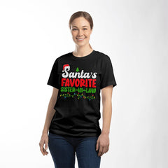 Santa’s Favorite Sister-in-Law Christmas Shirt