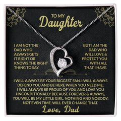To My Daughter - My Little Girl Necklace