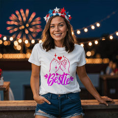 Bestie Forever Tee – Cute Pinky Promise Design