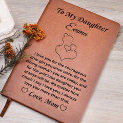 Gifts for Daughter, Daily Journal for Daughter, Inspiring Gift With Encouraging Words