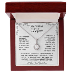 Sentimental Gift for Mom - I’ll Always Be Your Little Boy Necklace from Son