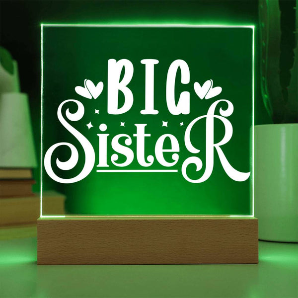 Big Sister – A Love That Leads Plaque