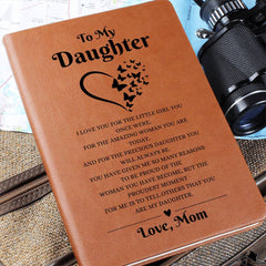 Special Gifts for Daughter, Gifts for Daughter, Elegant Journal With Words of Love