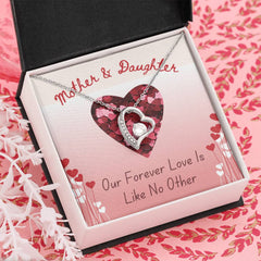 Forever Love Necklace for Mother & Daughter – Symbol of Unbreakable Bond