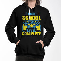 High School Level Complete - Gaming Graduation T-Shirt