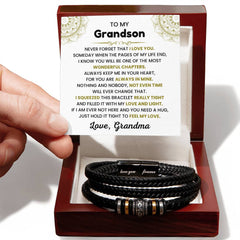 To My Grandson - A Timeless Gift of Love from Grandma or Grandpa