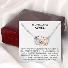 Gift for My Beautiful Niece - A Bond Like No Other Necklace