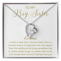 To My Big Sister – Always by Your Side Necklace