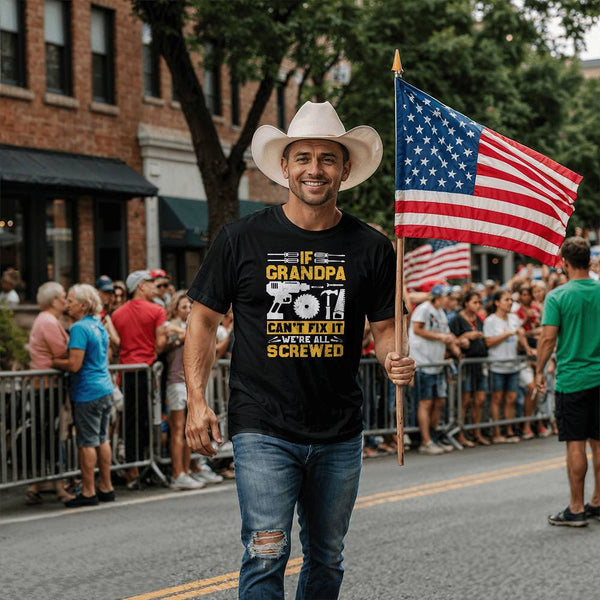 If Grandpa Can't Fix It, We're All Screwed – Funny Repair Tee
