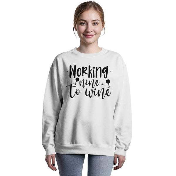 Working Nine to Wine – Funny Wine Lover Shirt
