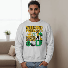 Golf Lover's Weekend Tee - 100% Chance of Golf