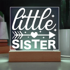Little Sister – Arrow to the Heart Plaque