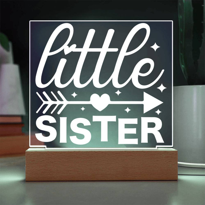 Little Sister – Arrow to the Heart Plaque