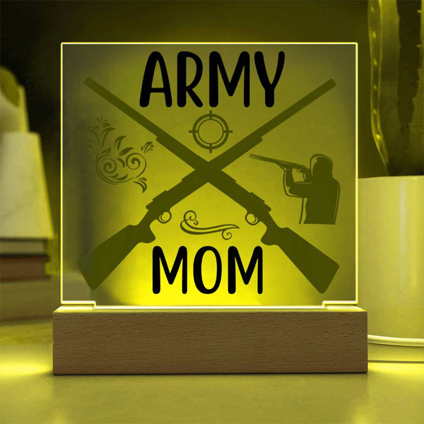 Army Mom – Military Strength, Mother’s Love Plaque