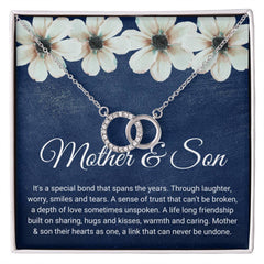 Mother & Son Necklace - Perfect Pair, Unbreakable Bond