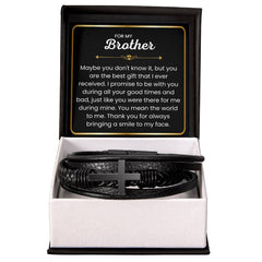 For My Brother – A Bond That Lasts Forever Bracelet