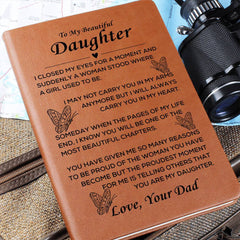 To My Beautiful Daughter – A Journal of Pride and Love from Dad