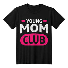 Young Mom Club – Empowering & Stylish Tee