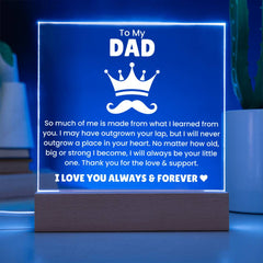 Funny & Loving Father’s Day Gifts from Daughter, LED Desk Lamp