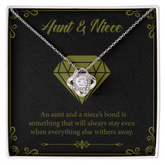 Aunt & Niece Necklace – A Bond That Will Never Fade