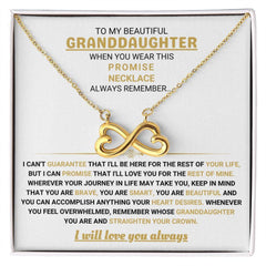 To My Beautiful Granddaughter - Straighten Your Crown, Love Always