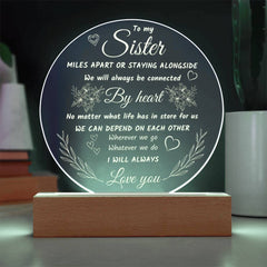 Graduation Gift For Sister, Inspiring Gift For Sister, Keepsake