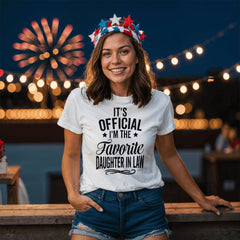 It's Official – Favorite Daughter-in-Law T-Shirt