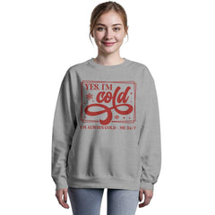 Yes, I'm Cold – 24/7 Funny Winter Tee