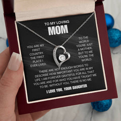 To My Mom - Without You, There Is No Me Necklace from Daughter