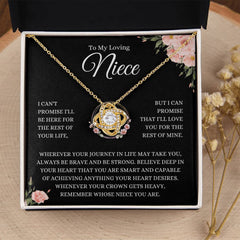 Gift For Niece, Meaningful Necklace for Niece, Sentimental Jewelry Keepsake Gift