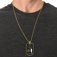 Dog Tag for Son – Heartfelt Message to Capture Every Moment