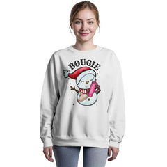 Holiday Bougie – Santa Hat Snowwoman Tee