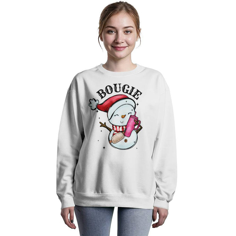 Holiday Bougie – Santa Hat Snowwoman Tee