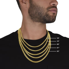 Gift for My Badass Bearded Boyfriend - Bold & Strong Cuban Link Chain