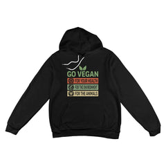 Go Vegan – For Your Health, Environment, and Animals Shirt