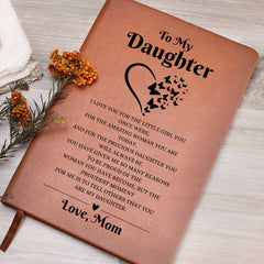 Special Gifts for Daughter, Gifts for Daughter, Elegant Journal With Words of Love