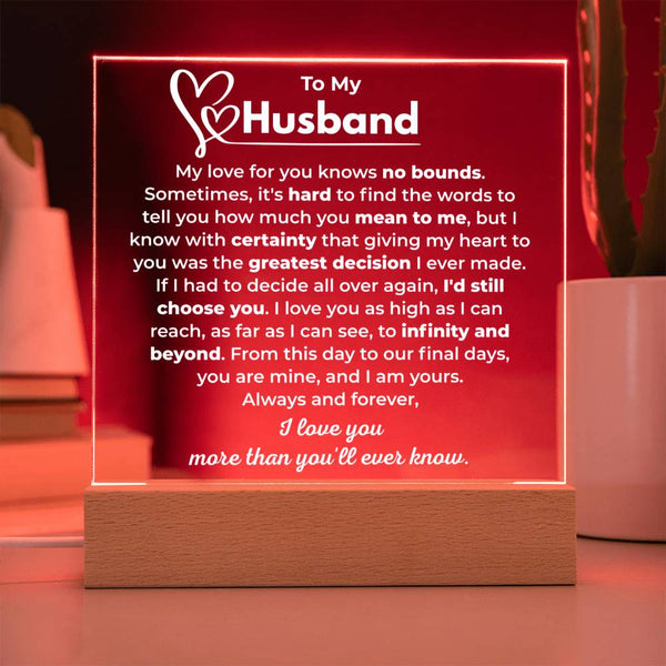 To My Husband Gift - I’d Still Choose You – Always