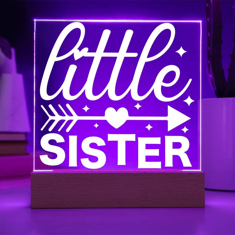 Little Sister – Arrow to the Heart Plaque