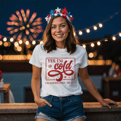 Yes, I'm Cold – 24/7 Funny Winter Tee