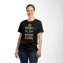 Mother-in-Law of the Birthday King Tee