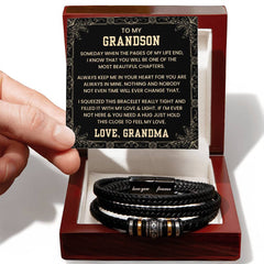 To My Grandson - A Heartfelt Gift from Grandma or Grandpa