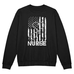 American Flag Nurse Tee – Proud Healthcare Hero