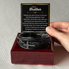 For My Brother – A Bond That Lasts Forever Bracelet