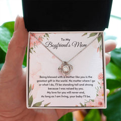 Future Mother-in-Law Necklace, Loving Jewelry Gift, Appreciation from Girlfriend