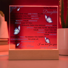 Gift for Daughter from Dad, Christmas, Birthday & Graduation