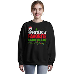 Santa’s Favorite Sister-in-Law Christmas Shirt