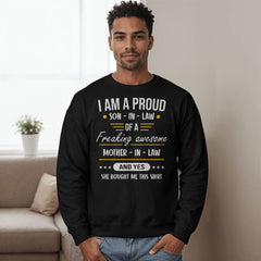 Proud Son-in-Law of an Awesome Mother-in-Law – Funny Gift T-Shirt